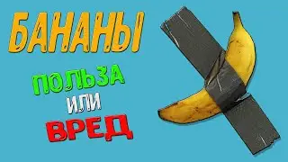Бананы - польза и вред для организма / Что дает банан / Beneharm