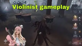 Violinist gameplay | OP lines | Rank match | Identity V | Asia server
