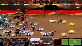 Stick Empires Deathmatch Gpsgeorge vs. Swordstick2222