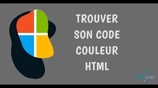 Trouver le code couleur html d'un texte, d'une image ou d'un logo sur Windows (Paint)