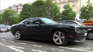 Dodge Challenger launch control in the city !!