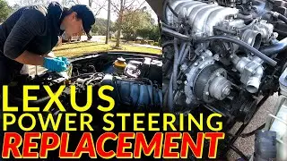 Lexus GS Power Steering Pump Replacement
