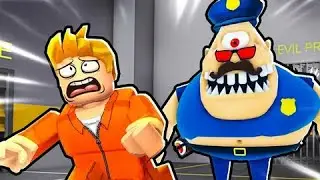 Бежим из тюрьмы мистера Стинки в роблокс!