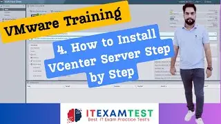 VMware Training: 4  How to install VCenter Server Step by Step 