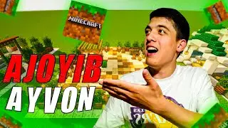 MINECRAFT 🔹 AJOYIB AYVON 🔹 UZBEKCHA LETSPLAY
