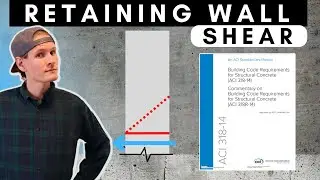 Cantilever Retaining Wall Design Example | Part 5 | Concrete Shear Design