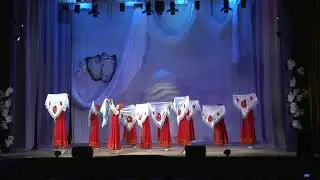 Хореографический ансамбль "Белые Россы" -ст. Тбилисская краснодарского края - "Хоровод с платками"