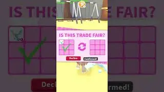 I pretended to be AFK in front of my friend in adopt me and she did this… 