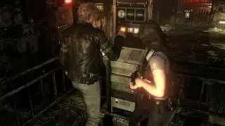 Resident Evil 6 Леон и Хелена 7 часть кооператив Подземная лаборатория