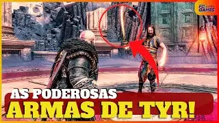 GOD OF WAR RAGNAROK VALHALLA: QUAIS AS ARMAS de TYR, e suas ORIGENS?
