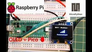 RASPBERRY Pi PICO + OLED SSD1306=Epic Projects | MicroPython Made Easy!