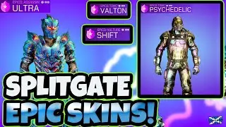 Splitgate: ALL EPIC CHARACTER SKINS in SPLITGATE! (Splitgate 2021)