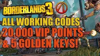 Borderlands 3 All Working VIP & Shift Codes | Over 20,000 Points & 5 Golden Keys