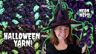 2024 Halloween Yarn! Dyeing with Neon Neps; 