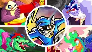Sly Cooper and the Thievius Raccoonus - All Bosses + Ending [No Damage]