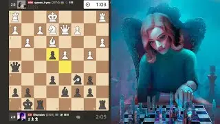 Прощупал Королеву по белым полям ♟ Шахматы блиц