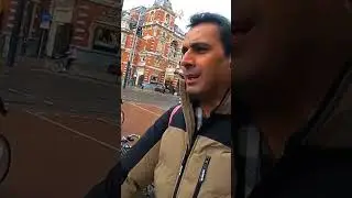 Why Traffic police Challan Cycles in Amsterdam? #netherlands #cycle #holland