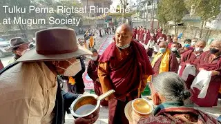 Tulku Pema Rigtsal Rinpoche at Mugum Society Kathmandu