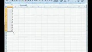 How to change or convert data in rows into columns in Microsoft Excel 2007