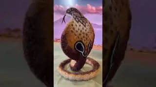 Кобра. Валяние из шерсти!
