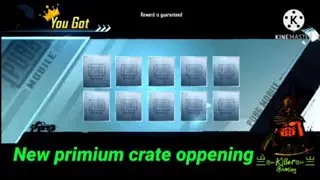 New premium crate Oppening pubg mobile.