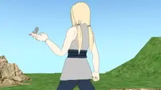 Cell absorbe a tsunade