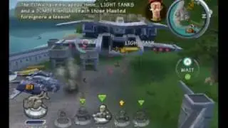 Battalion Wars 2 - Co-Op mission Storm The Beaches - S-Rank (Solar Empire side)
