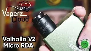 Valhalla V2 Mirco RDA by Vaperz Cloud | The Original was 40mm and Now its 25mm!