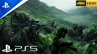(PS5) ALL GHILLIED UP SNIPER MISSION | Realistic ULTRA Graphics Gameplay [4K 60FPS HDR] Call of Duty