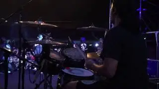 Emy Syahmi | Massacre Conspiracy | Risen From The Grave (Live DrumCam at Rock The World 16)