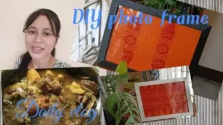 DIY photo frame /holi special / assamesevlog