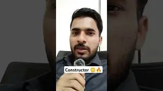 constructor in Java ✅ Java Interview Questions 