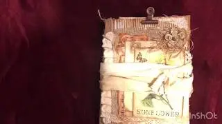 Junk journal - Amazon packaging - Flip through