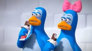 ♂Киндер-пингви♂ (Gachi advertising/Right version)