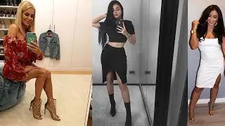 Latest High Heel Fashion -Fashion Dress Curvy Women Outfits Ideas#22