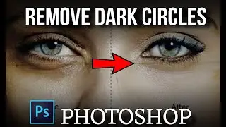 How to REMOVE DARK CIRCLES in Photoshop (2025)