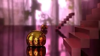 Blender Soft Body simulation-Eevee Experiment
