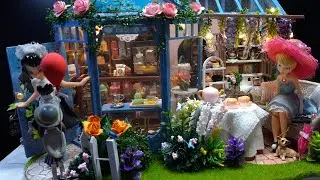 DIY Dollhouse Dioramas: English Village Tea Shop