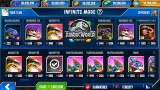 INDORAPTOR vs ALL DINOSAURS - JURASSIC WORLD THE GAME