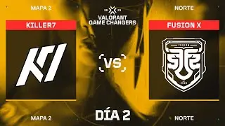 K7 vs FSX — VALORANT Game Changers LATAM Clausura — S2D2 — Mapa 2