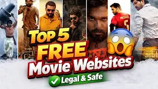 Top 5 Best Movie Websites 2026 🔥 Free & Legal Streaming Sites List