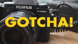 Fujifilm X-S20 Video: Double check that SD card!