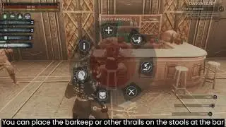 Tavern opening time |  Getting the Barkeep and Isscar the Sellsword | Building a mini-base| Gameplay