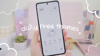 daily free themes ✨️ ~ Milk Bear and Bunny Doll ☁️
