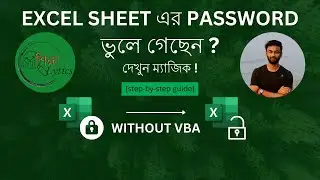 EASILY UNLOCK Protected Excel Sheets WITHOUT Password, without VBA