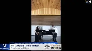 DUO C. ANTUNES & G. GOMES play Paganini Lost by J. Nagao 