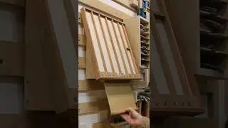 This Hand Plane storage has a SECRET compartment #woodworking #handplane #shoporganization