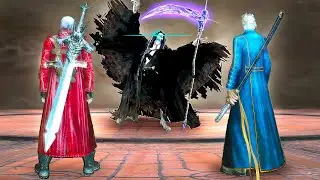 Dante and Vergil co-op combos Devil May Cry 3