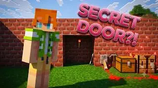How To Build a 2x2 Redstone Door!! (MINECRAFT BEDROCK TUTORIAL)