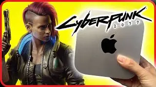 Cyberpunk 2077 Running NATIVELY on Apple silicon Mac! No Emulation!